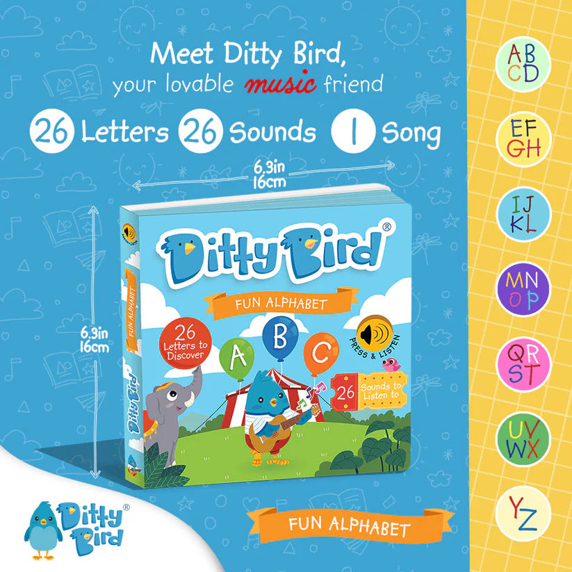 Ditty Bird Sound Book: Fun Alphabet