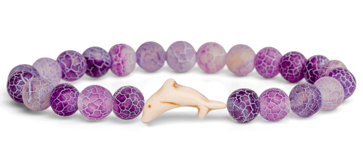 Fahlo Dolphin Coral Reef Violet Odyssey Bracelet