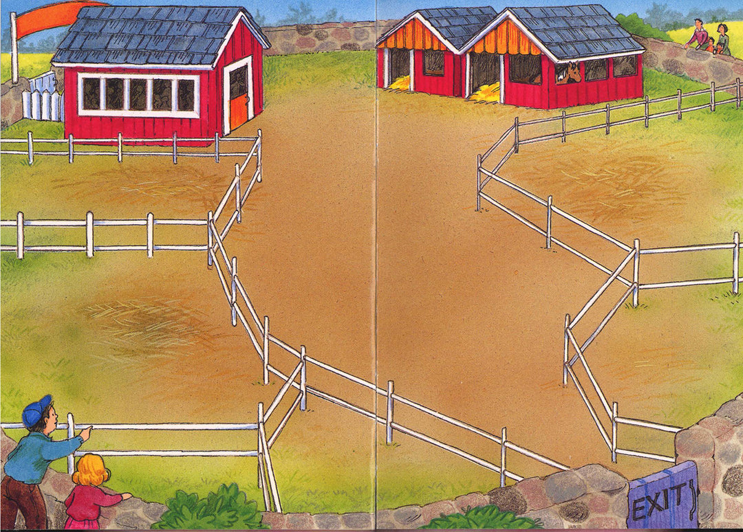 Petting Zoo Sticker Activity Book