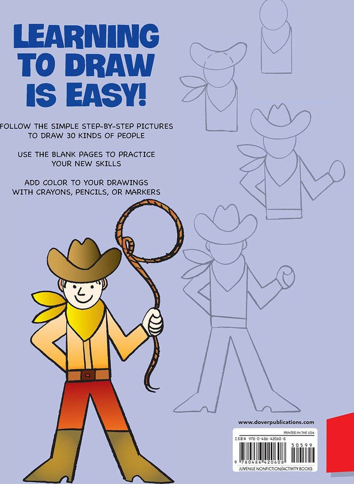 How to Draw People: Step-by-Step Drawings!