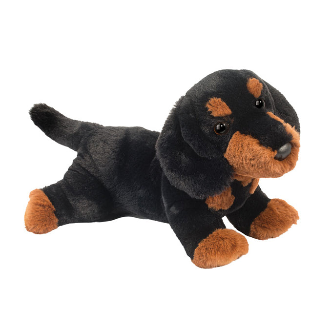 Dachsund - Dottie Black Tan Soft 15"