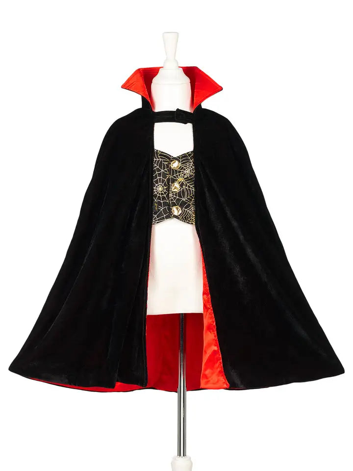 Dracula Cape & Teeth Costume