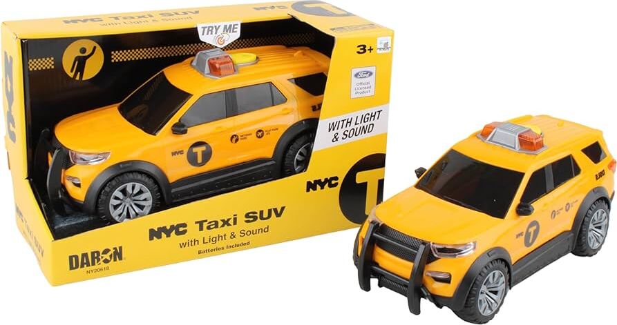 NYC Taxi Ford SUV with Light and Sound