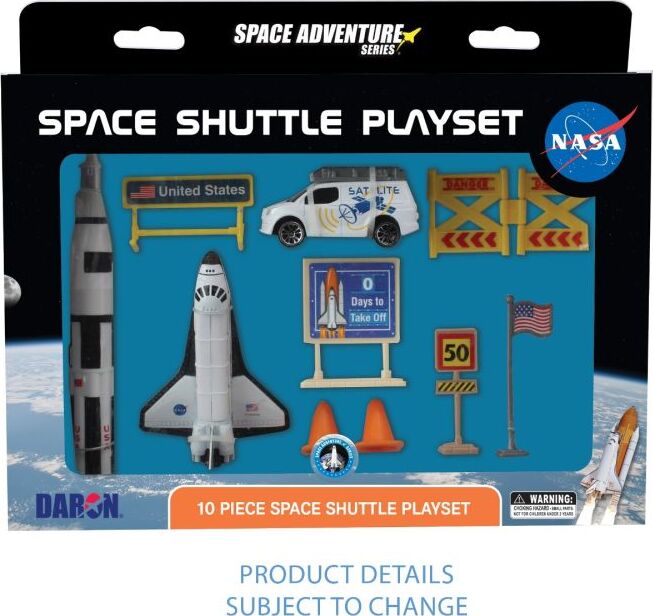 Space Adventure 10 Piece Space Shuttle Set