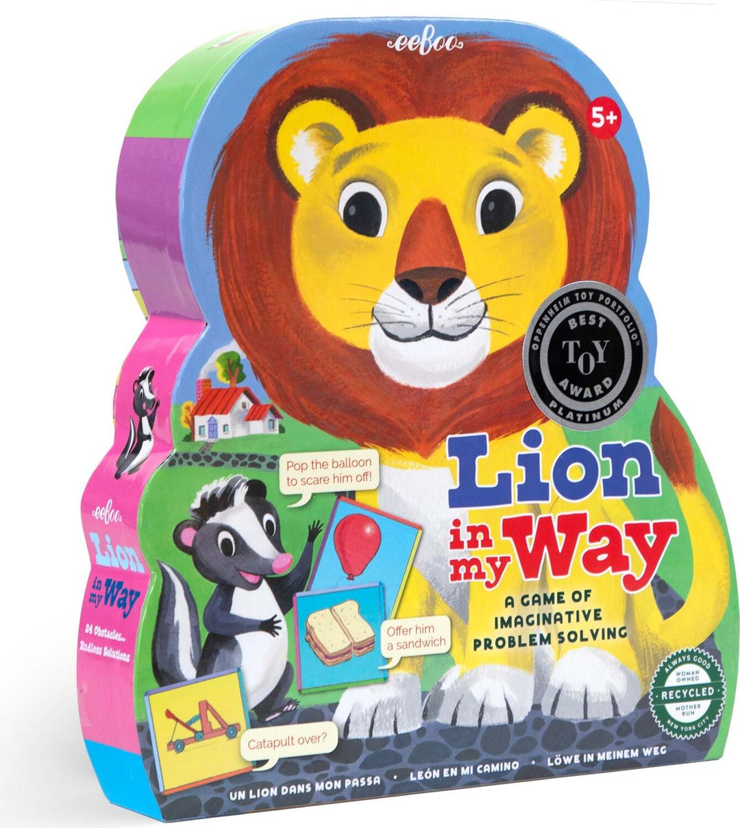 Lion in My Way (shaped box game)