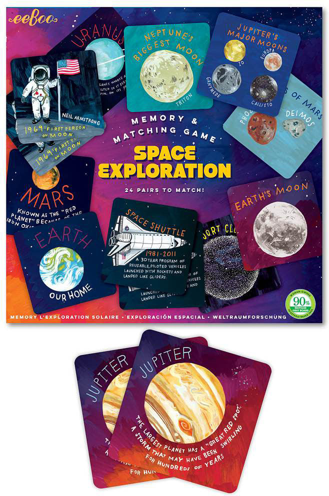 Space Exploration Memory  Matching Game