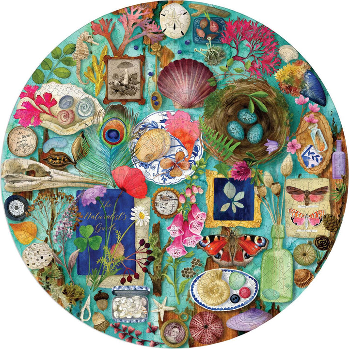 Collecting Nature (500 piece round puzzles)