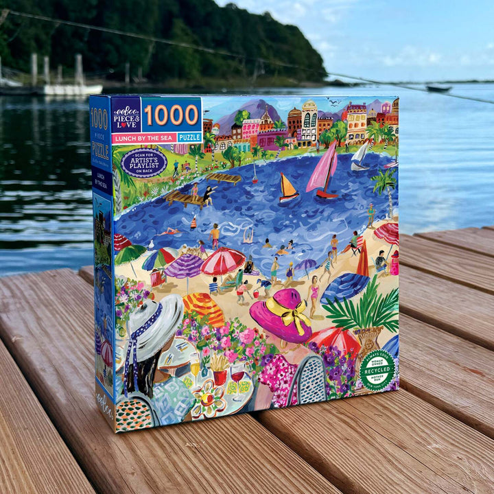 Lunch by the Sea (1000 piece square puzzles)