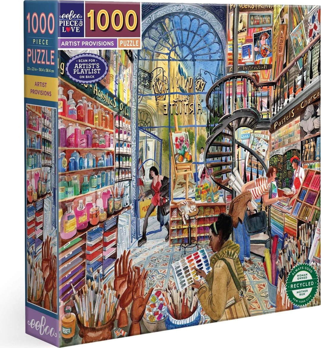 Artist Provisions (1000 piece square puzzles)