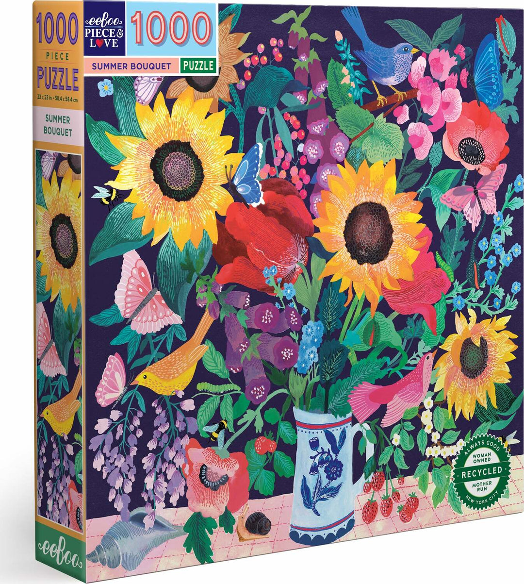 Summer Bouquet 1000 Piece Puzzle