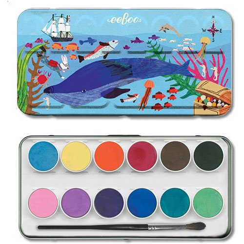 In The Sea Watercolor Paints
