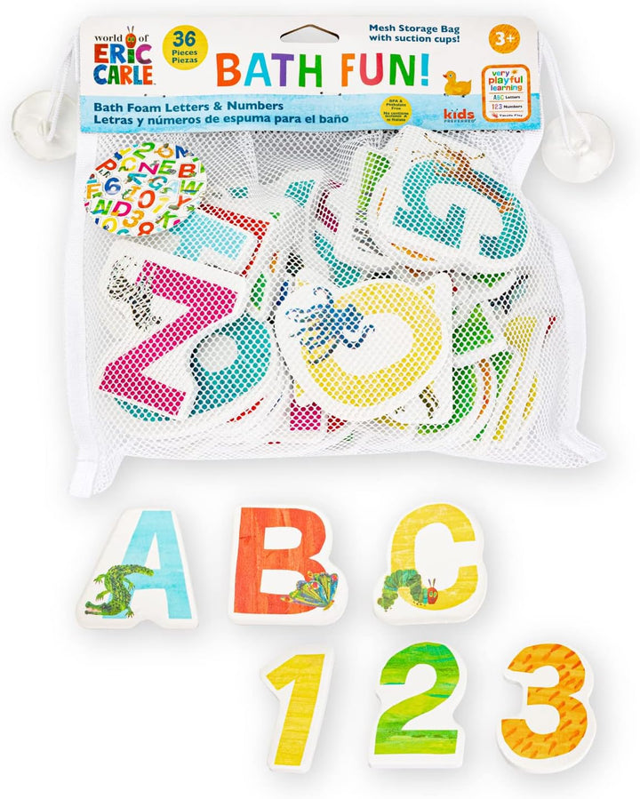 Eric Carle Bath Letters/Numbers