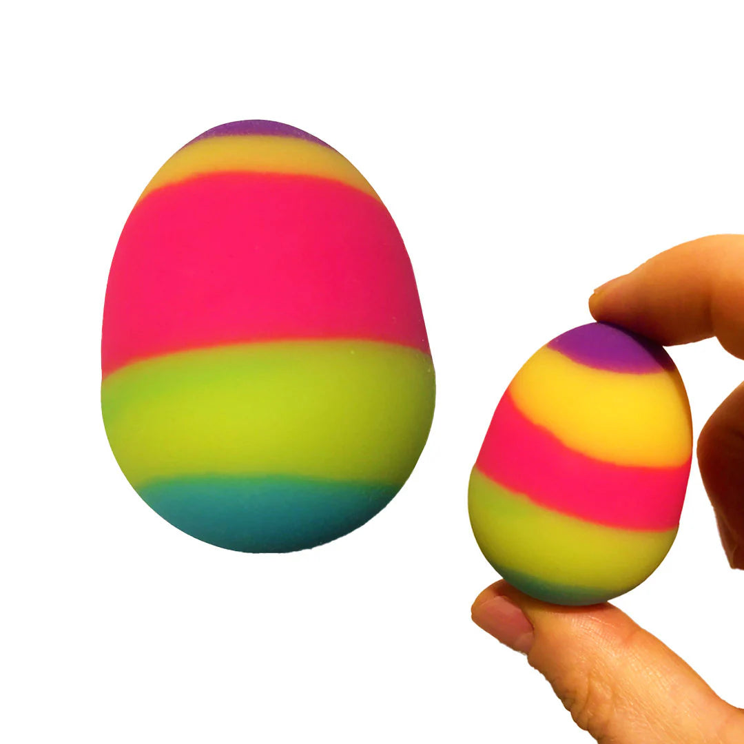 Rainbow Bouncing Easter Egg