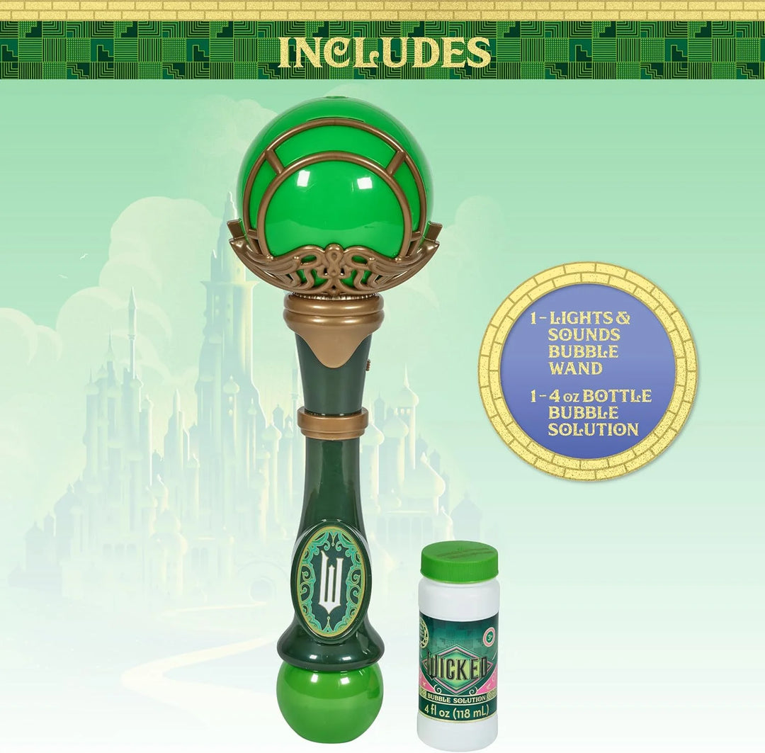 Elphaba Lights/Sounds Bubble Wand