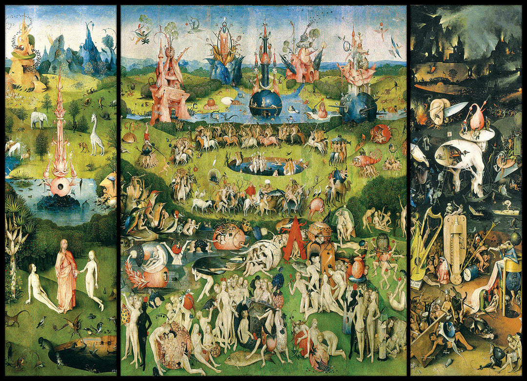 The Garden of Earthly Delights by Heironymus Bosch 1000-Piece Puzzle
