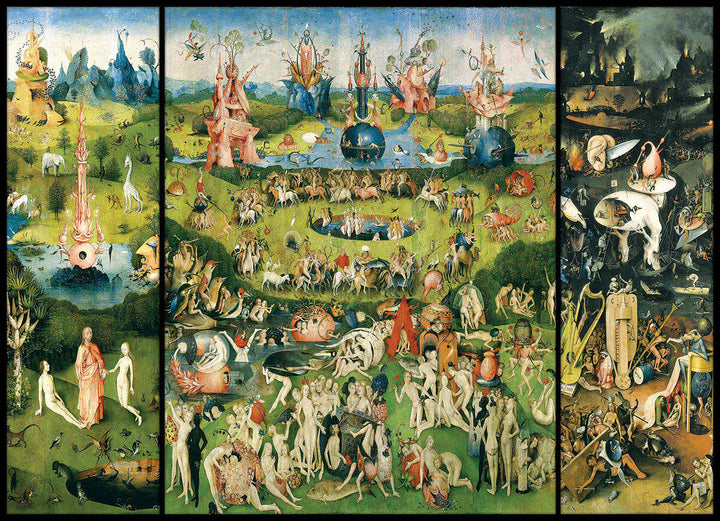 The Garden of Earthly Delights by Heironymus Bosch 1000-Piece Puzzle