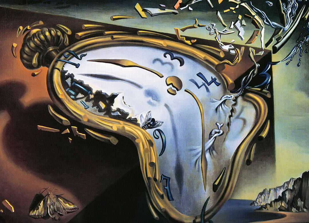 Soft Watch At Moment of First Explosion by Salvador Dalí 1000-Piece Puzzle