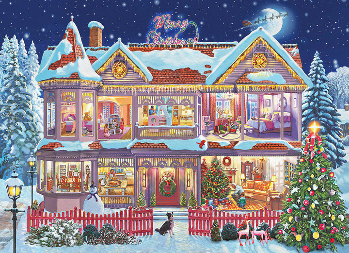 Getting Ready Christmas by Steve Crisp 1000-Piece Puzzle