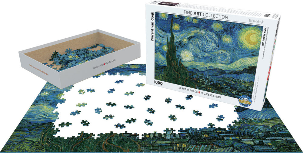 Starry Night by Vincent van Gogh 1000-Piece Puzzle