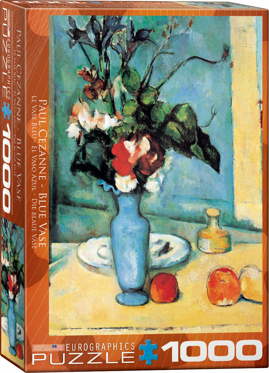 Blue Vase by Paul Cezanne 1000-Piece Puzzle
