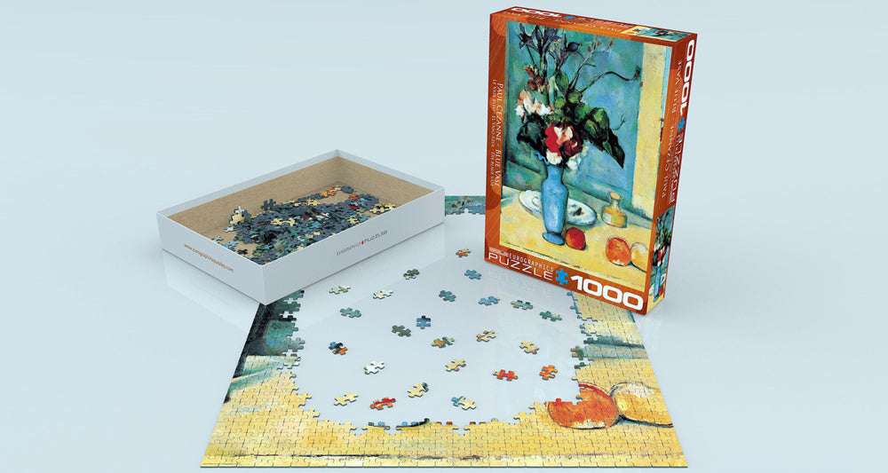 Blue Vase by Paul Cezanne 1000-Piece Puzzle
