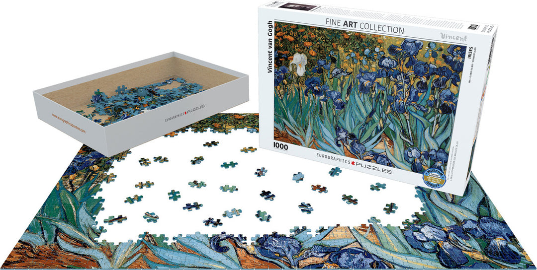Irises by Vincent van Gogh 1000-Piece Puzzle 