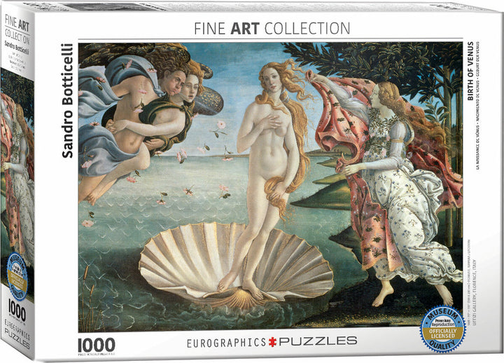 Birth of Venus by Sandro Botticelli 1000-Piece Puzzle