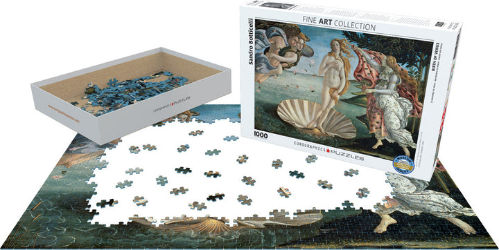 Birth of Venus by Sandro Botticelli 1000-Piece Puzzle