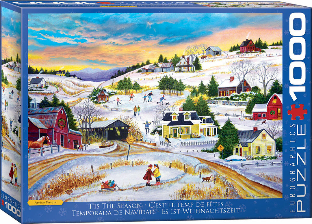 Tis the Season by Patrica Bourque. 1000-Piece Puzzle 