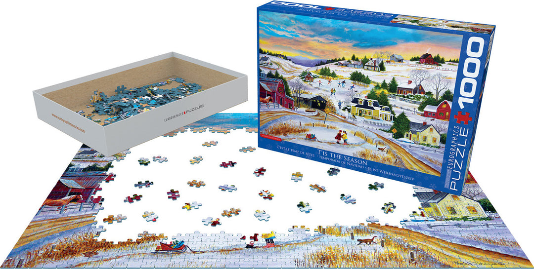 Tis the Season by Patrica Bourque. 1000-Piece Puzzle 