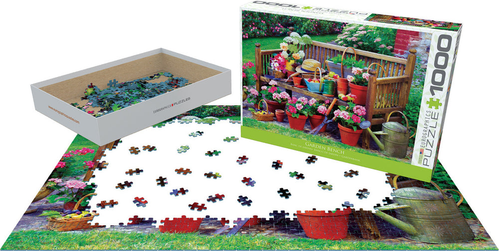 Garden Bench 1000-Piece Puzzle
