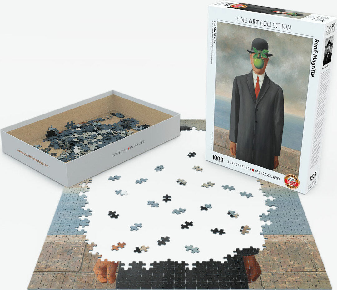 Son of Man by Rene Magritte 1000-Piece Puzzle