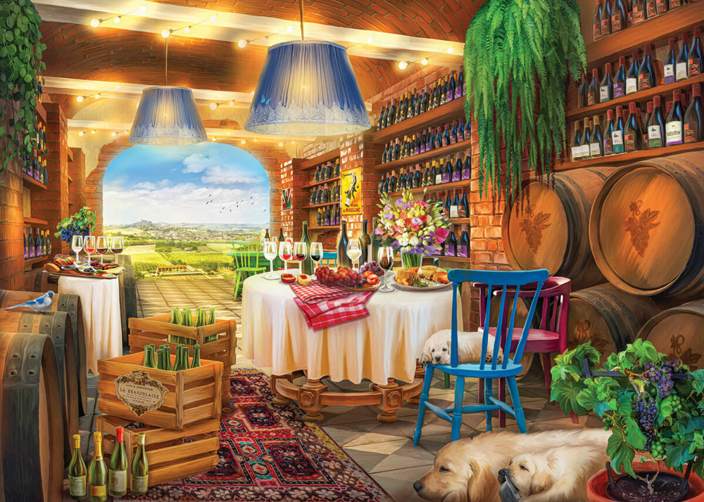 Winery 1000-Piece Puzzle Puzzle