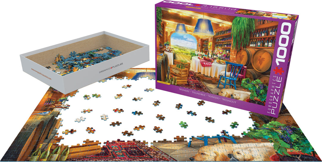 Winery 1000-Piece Puzzle Puzzle