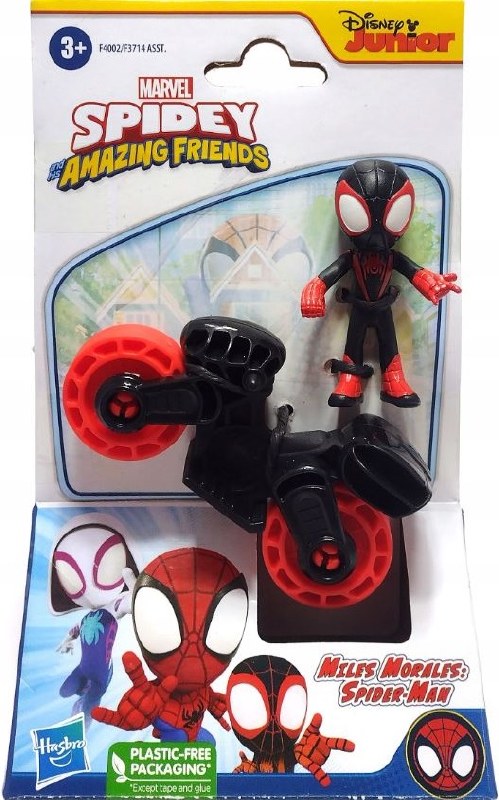 Spiderman Bike & Figure Asst