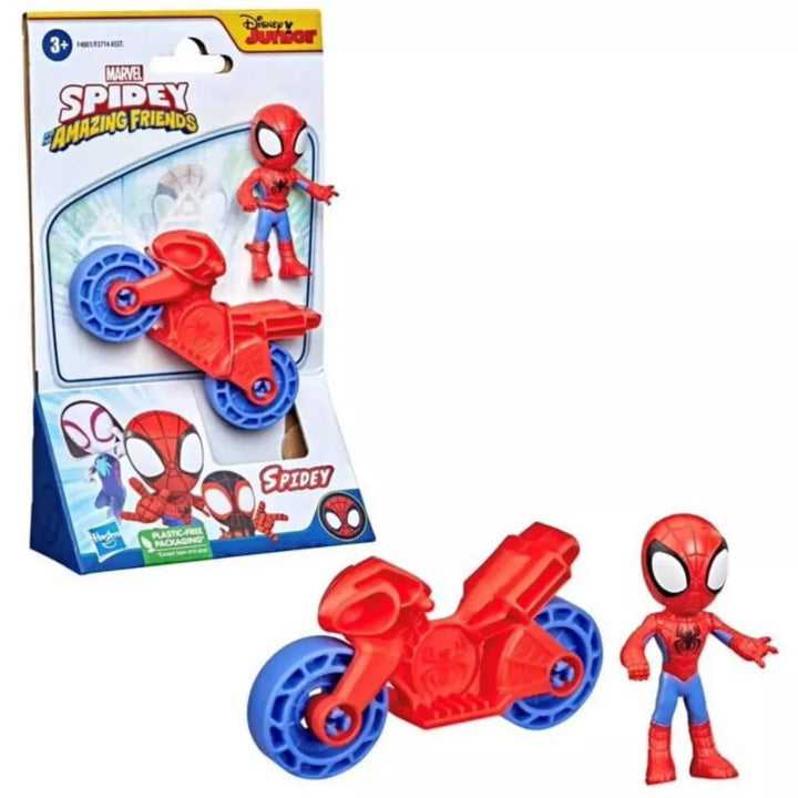 Spiderman Bike & Figure Asst