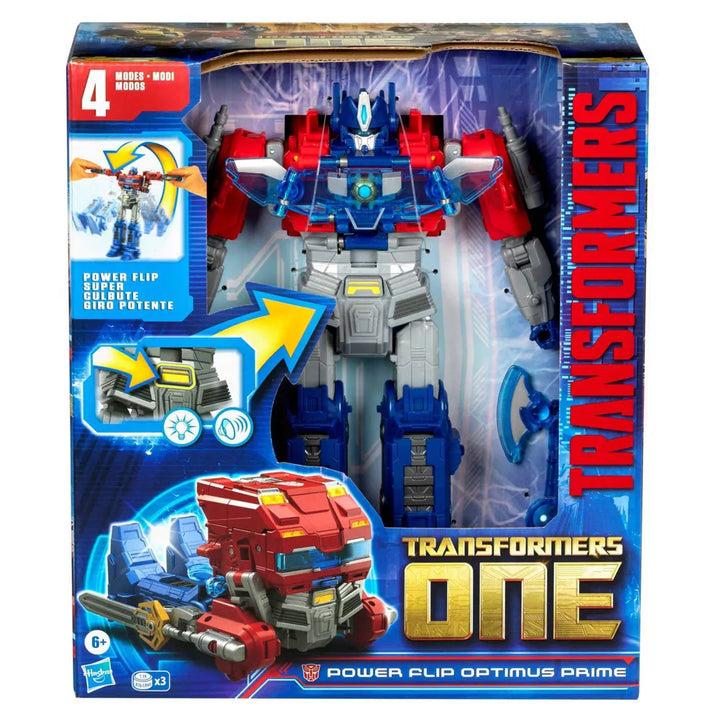 Transformers Power Flip Optimus Prime