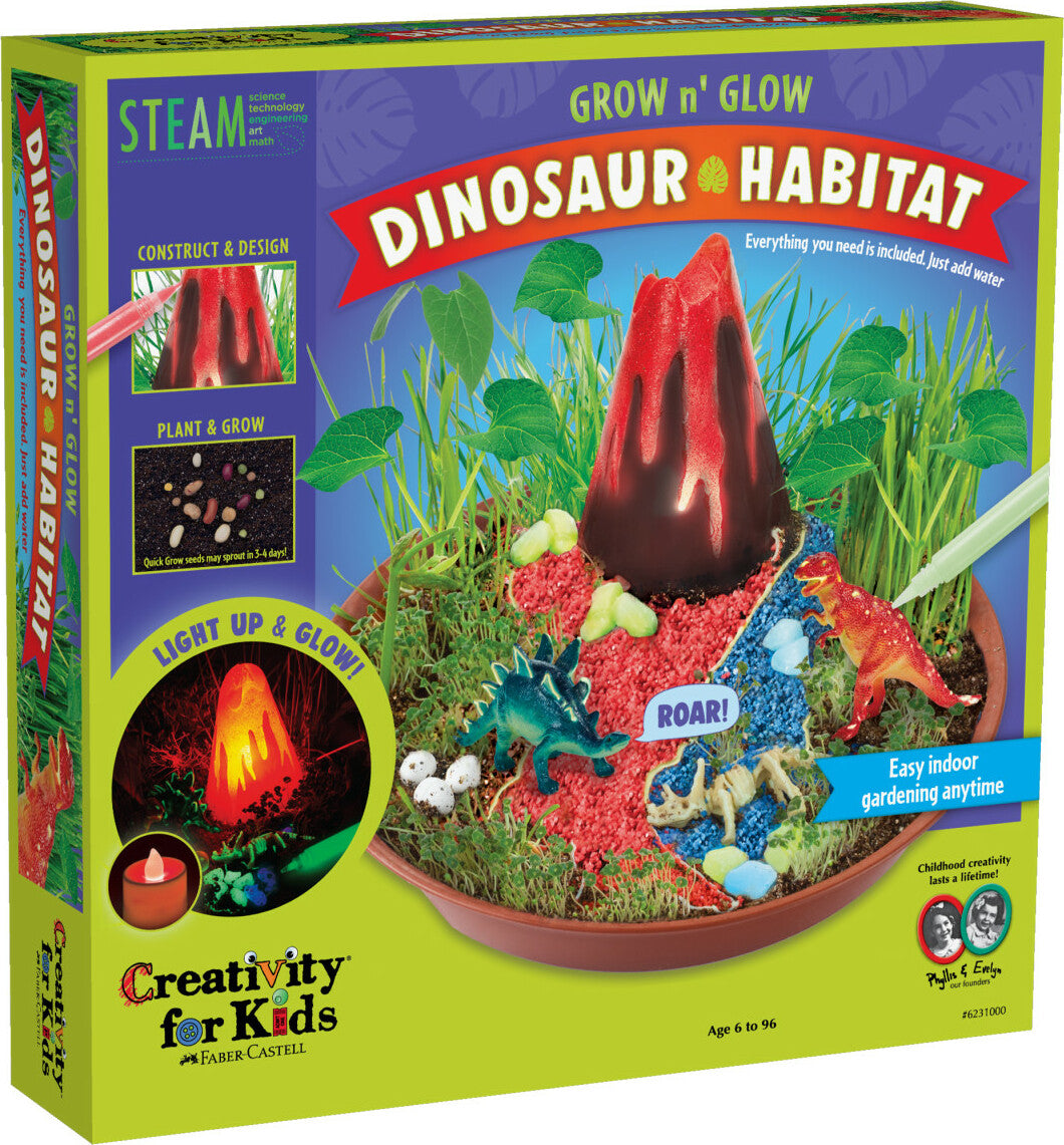 Grow N' Glow Dinosaur Habitat