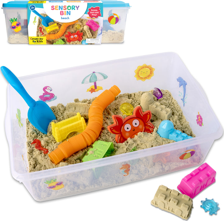 Sensory Bin Beach