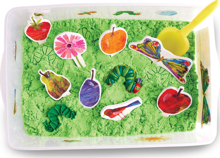 The Very Hungry Caterpillar Sensory Bin