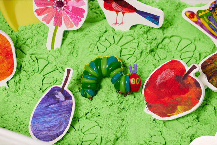 The Very Hungry Caterpillar Sensory Bin