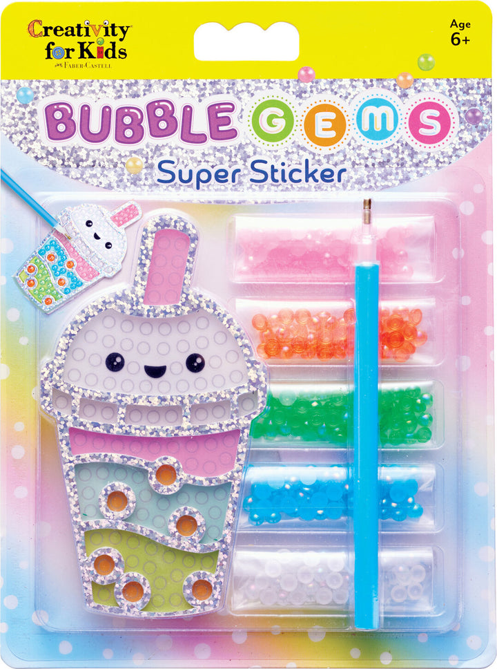 Bubble Gems Super Sticker Bubble Tea