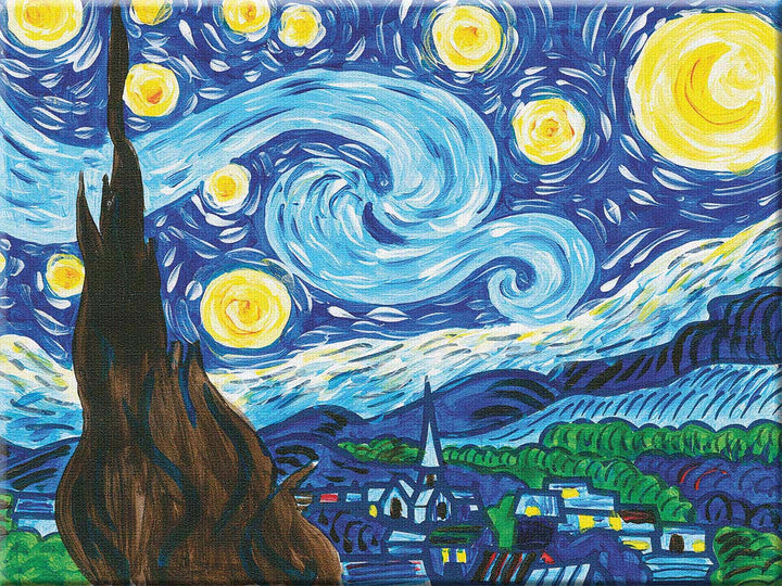 Paint By Number Museum Series-The Starry Night