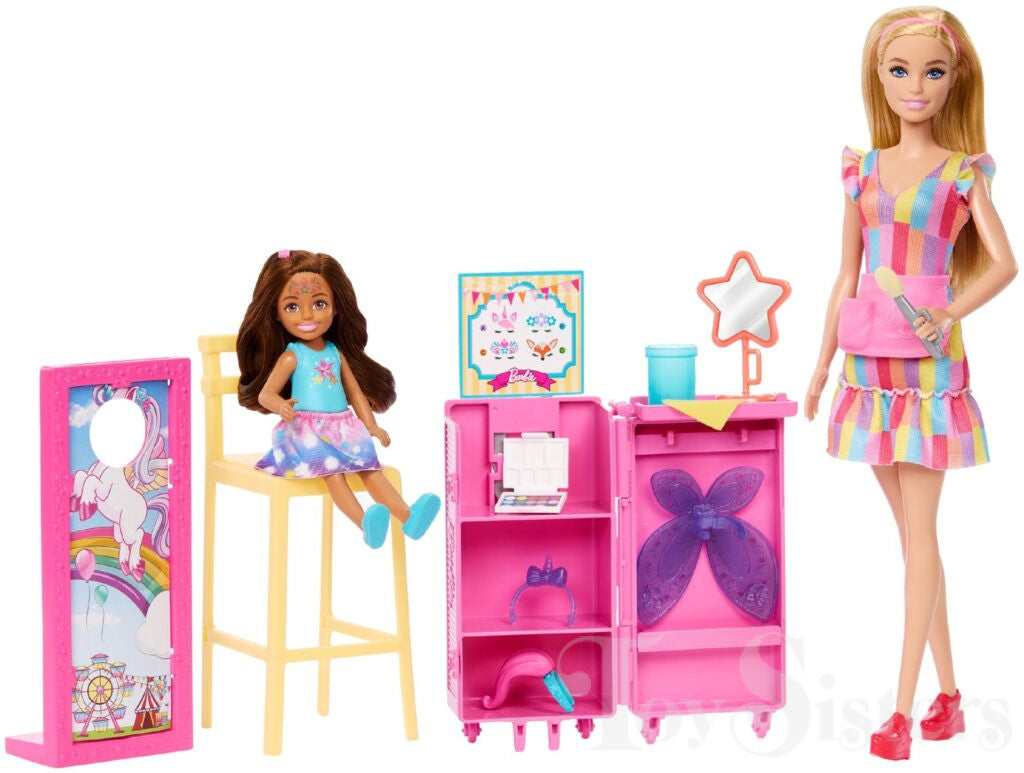Barbie Face Paint Carnival Playset