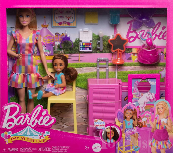 Barbie Face Paint Carnival Playset