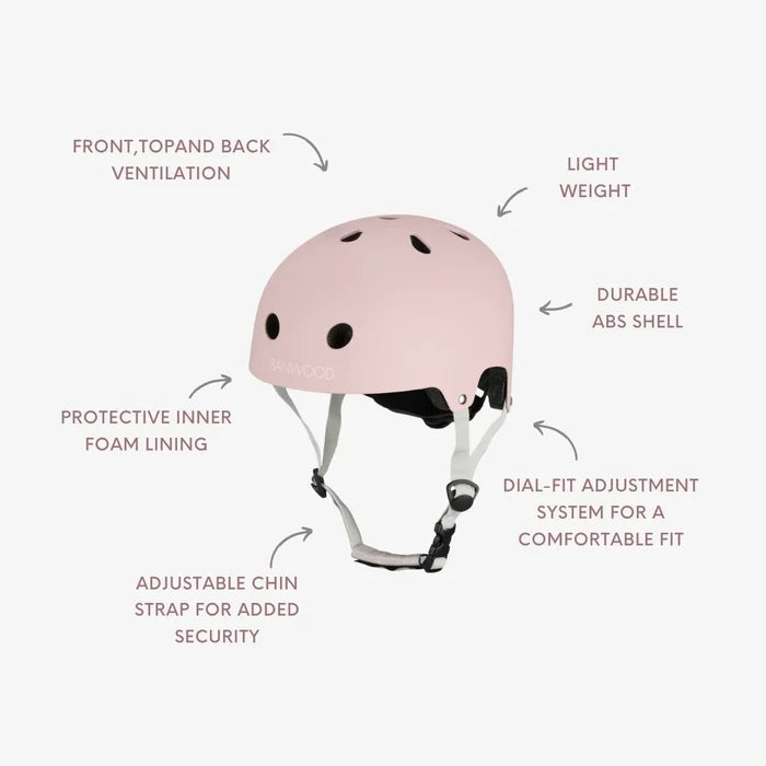 Helmet Faded Pink