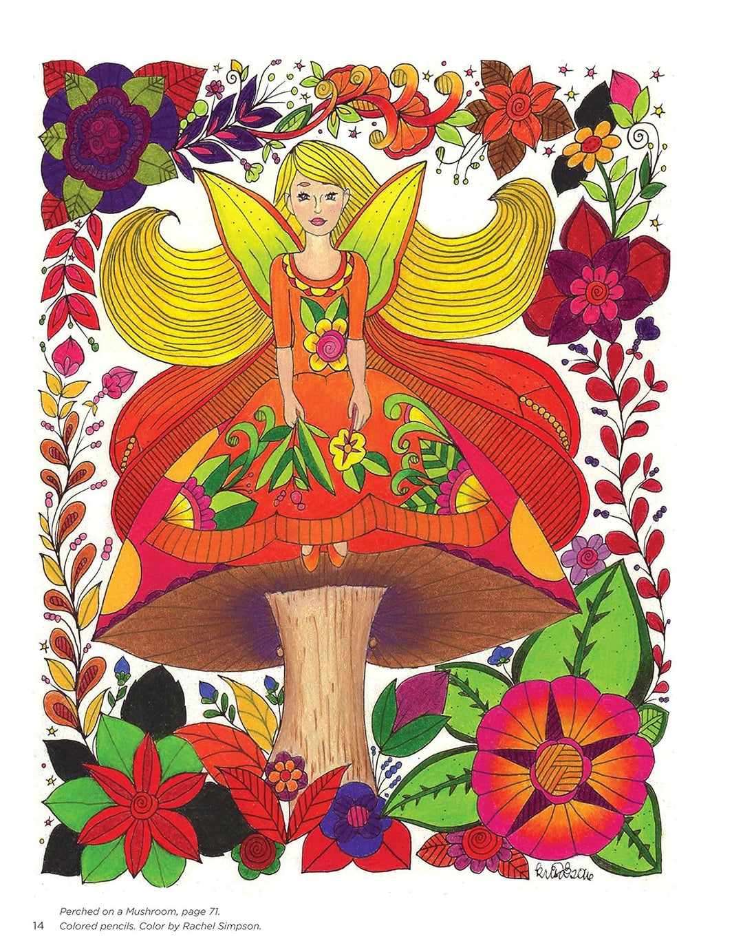 Fairies Coloring Book