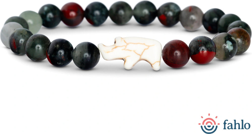 Charge Bracelet  Rhino (Savanna Stone)
