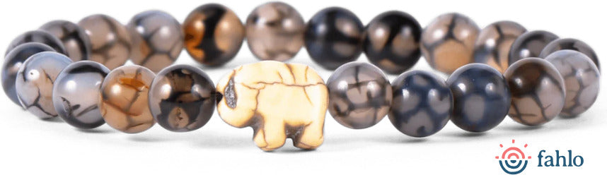 Fahlo Elephant Tracking Bracelet (Sky)