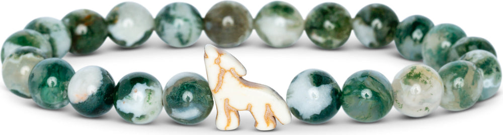 Fahlo Wolf Tracking Bracelet (Green)